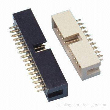 2.54mm Box Header, R/A